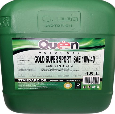 Queen Ημισυνθετικό Λάδι Αυτοκινήτου 10W-40 18lt