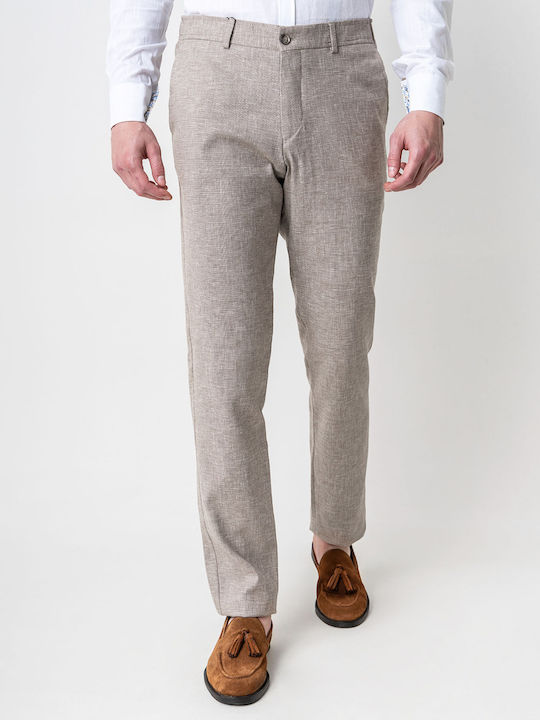 Guy Laroche Men's Trousers Sand