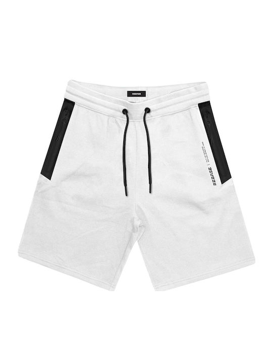 Rebase Rms-036 Αθλητική Ανδρική Βερμούδα OFF-WHITE