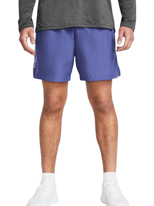 Under Armour Woven Sportliche Herrenshorts Lila