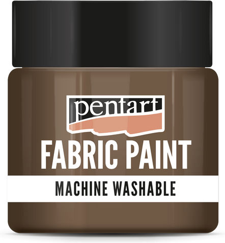 Pentart Vopsea Specială pentru Craft Maro pentru Material textil 50ml