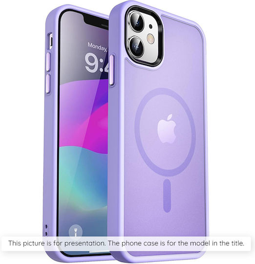 Techsuit Halofrost Back Cover Silicone Purple (Moto G84)