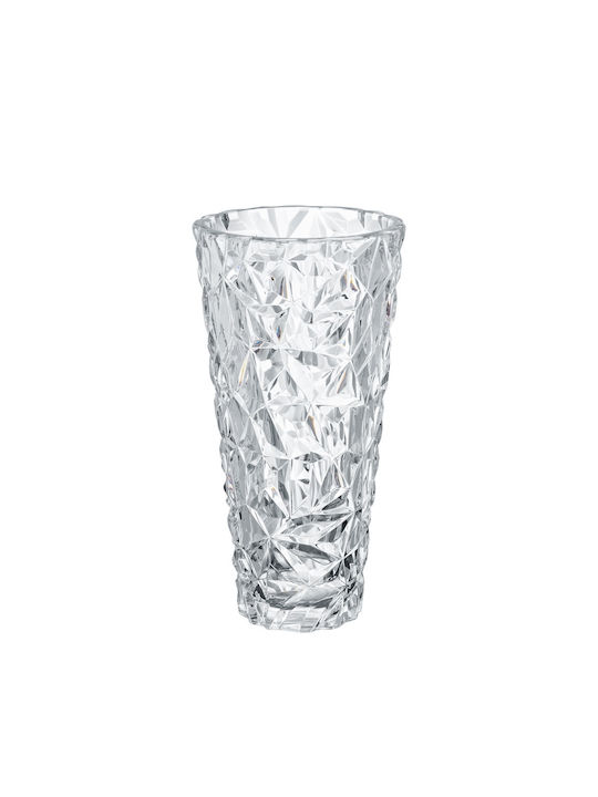 Ready Vază Decorativă Plastic Transparent 13.4x25.2cm 1buc