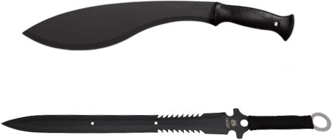 Kukri Μαύρο σε Θήκη