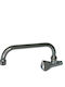 Carmen Wall Kitchen Faucet Silver