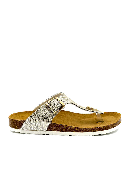 Plakton Leather Women's Flat Sandals Anatomic C...