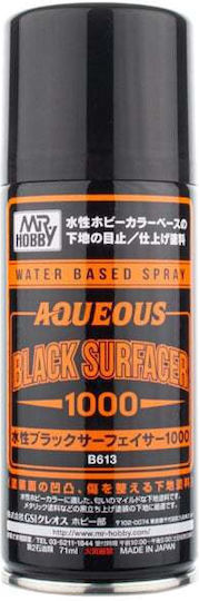 Mr Hobby Culoare Modelism Black Surfacer 1000 170ml