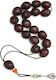 Roloi Komboloi Nutmeg Worry Beads Burgundy 32cm