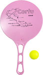 Giftland Corfu Beach Rackets Set Pink with Ball