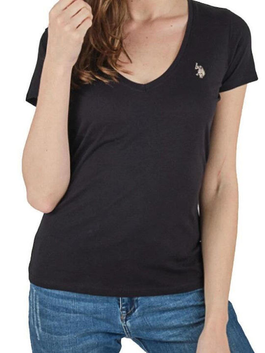 U.S. Polo Assn. Femeie Tricou Negru