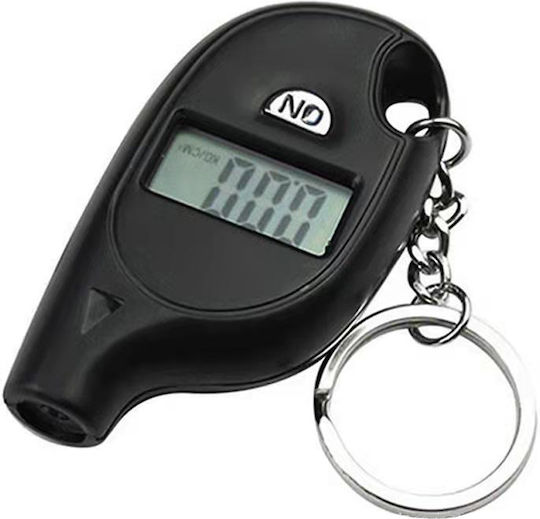 Digital Keychain Tire Pressure Gauge Lcd Display Pressure 0.2-10.3 Bars