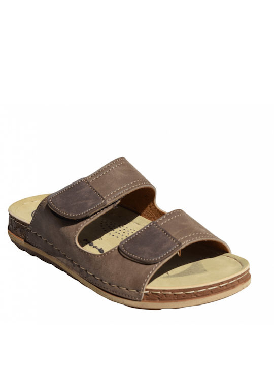 B-Soft Men's Sandals Tabac Brown