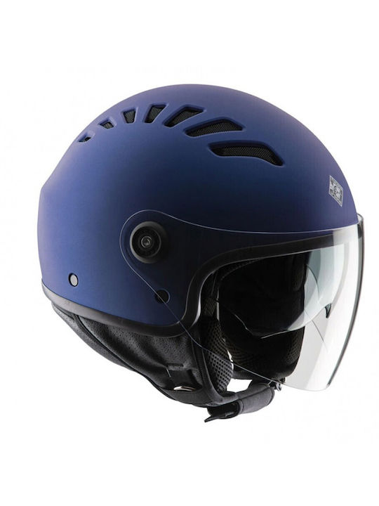 Tucano Urbano El' Top Infinity Blue Mat Κράνος Μηχανής Jet ECE 22.05 920gr