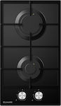 Elmark Domino Gas Cooktop Autonomous 75x51εκ.