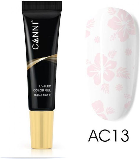 Canni Stamping Color Nail Art Gel Falsche Nagelgel AC13 15gr