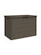 vidaXL Outdoor Storage Box 160lt Brown L77.5xW44.5xH53cm