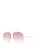 Scotch & Soda Damen Sonnenbrille mit Gold Metall Gestell und Rosa Verlaufsfarbe Linse SS5016-401