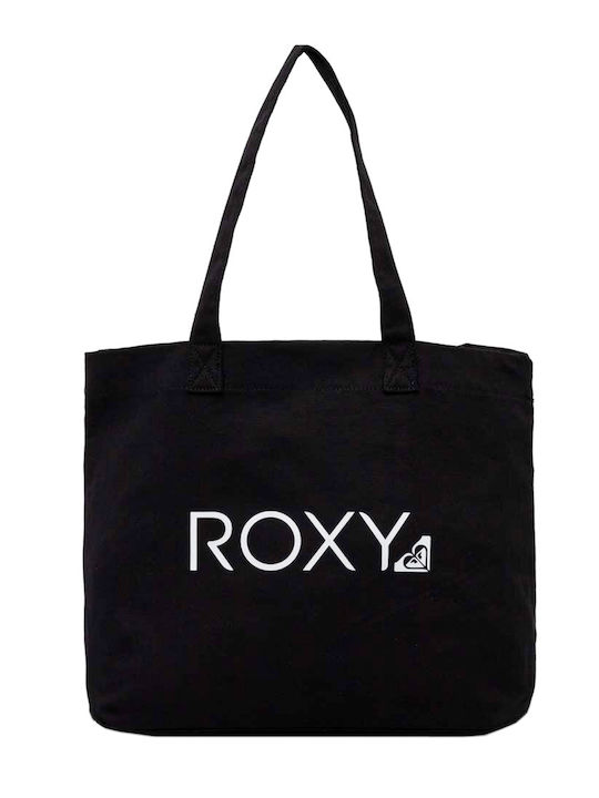 Roxy Stoff Strandtasche Schwarz