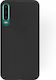 Forcell Soft Umschlag Rückseite Silikon Schwarz (Huawei P30)