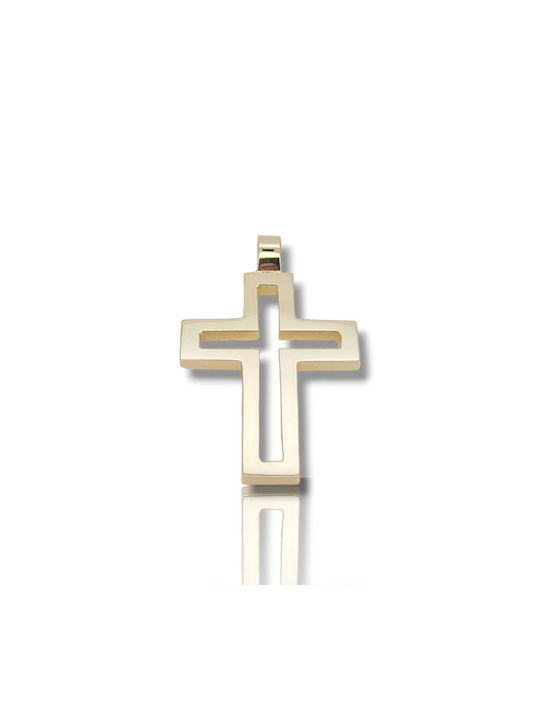 Mentzos Gold Cross 14K