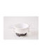 Home Lighting Round Metallic Recessed Spot with Socket GU10 White 8x8cm. 1pcs