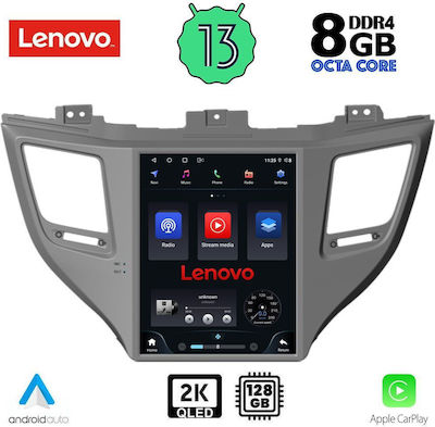 Lenovo Car-Audiosystem 2DIN (Bluetooth/USB/AUX/WiFi/GPS/Apple-Carplay/Android-Auto) mit Touchscreen 9.7"