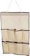 Organizator Atârnător Din Material Textil Pentru Haine În Culoare Ecru 68x46.5cm