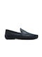 Men's Leather Moccasins Blue