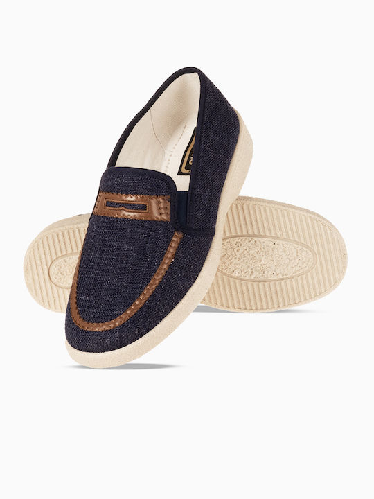 Sabino Herren Mokassins in Blau Farbe