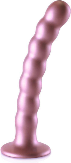 Boss Of Toys Dildo με Όρχεις και Βεντούζα Ροζ 17cm