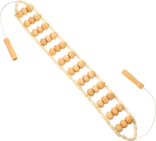 Ancient Wisdom Wooden Tool Massage for the Neck, the Back & the Body Beige