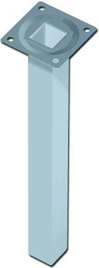 Element-System Metallic Furniture Leg with Regulator 2.5x2.5x30cm Black