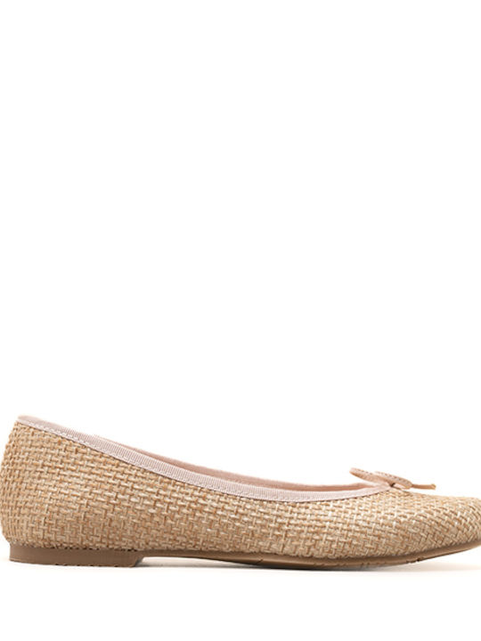 Sider Collection Damen Ballerinas in Beige Farbe