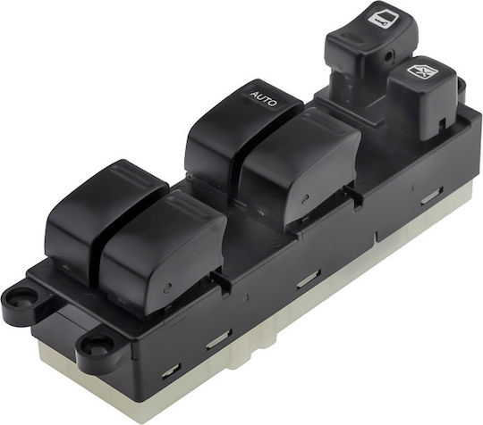 NTY Fensterheberschalter Auto für Nissan Almera 2000-2006 Schwarz