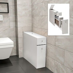 Megapap Calencia Ντουλάπι Μπάνιου 20x60x55cm Λευκό Megapap Calencia Ντουλάπι Μπάνιου 20x60x55cm Λευκό