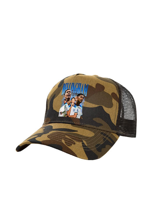 Koupakoupa Jude Bellingham Trucker Cap Beige Camo