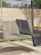 Rattan Swing Gray with 110kg Maximum Weight Capacity L109xW62xH40cm