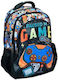 Back Me Up Oval Elementary School Backpack I Paused My Game