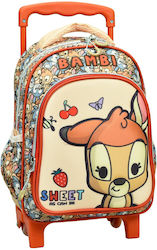 Gim Bambi Σχολική Τσάντα Τρόλεϊ Νηπιαγωγείου