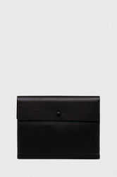 Ralph Lauren Flip Cover Leather Blacη