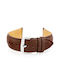 Pacific Leather Strap Brown 12mm