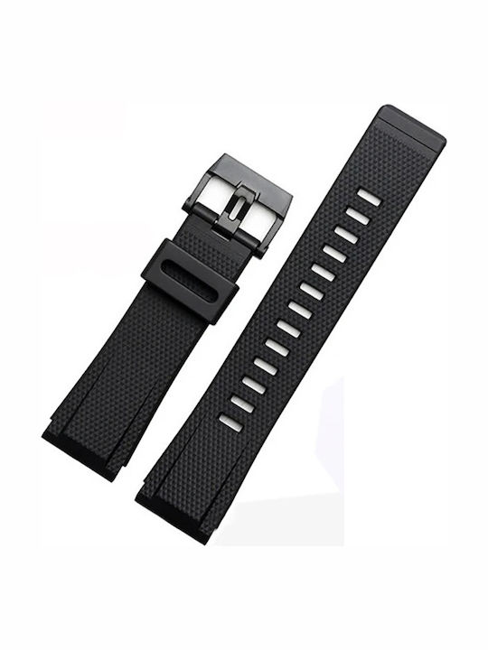 Casio Rubber Strap Black 24mm