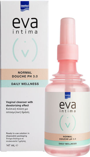 InterMed Eva Intima Normal Douche Daily Wellness pH 3 Intimate Area Cleansing Liquid 147ml