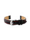 Bisset Leather Strap Black 12mm