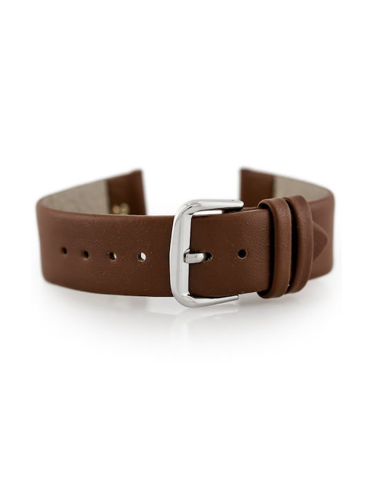 Pacific Leather Strap Brown 22mm