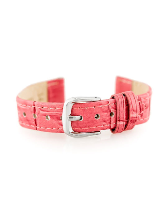 Pacific Leather Strap Pink 16mm