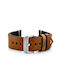 Pacific Leather Strap Brown 22mm