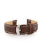 Pacific Leather Strap Brown 22mm