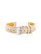 Pacific Leather Strap Beige 18mm