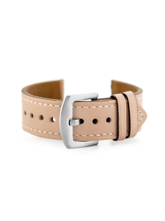 Pacific Leather Strap Pink 20mm